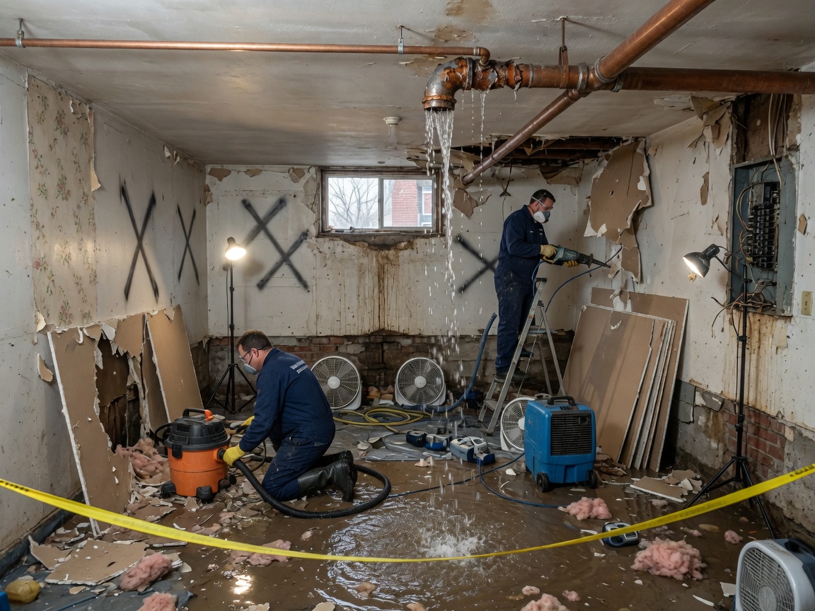 water damage restoration in Scarborough