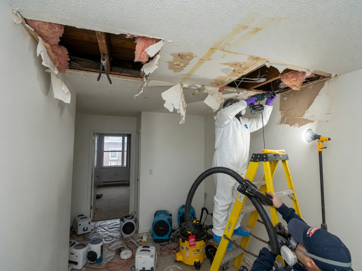 Ceiling Water Damage Repair in Toronto, Ontario