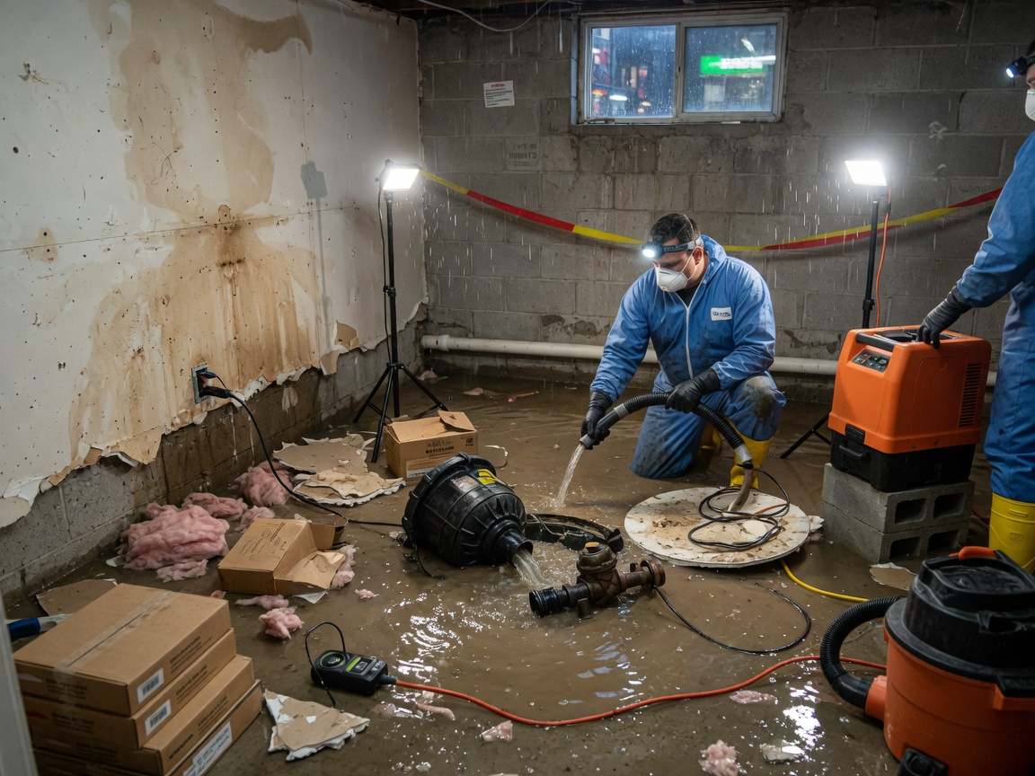 water damage restoration in Richmond Hill